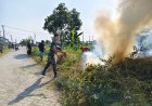 Satgas TMMD Gresik dan Karang Taruna Percantik Dusun Slempit