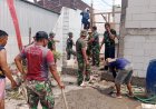 TNI AD Renovasi Musollah di Slempit Kab. Gresik