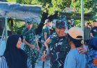 Momen Penuh Haru Warnai Peninjauan TMMD oleh Danrem 084/BJ