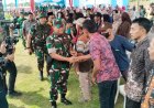 Sambutan Hangat Warga Iringi Penutupan TMMD Ke-128 di Desa Slempit